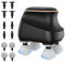 4-tête Pistolet de Massage Musculaire 5 Niveaux Massage Gun à Percussion des Tissus Profonds Puissant Masseur électrique Appareil de Massager avec 12 têtes de Massages pour Relaxation Musculaire
