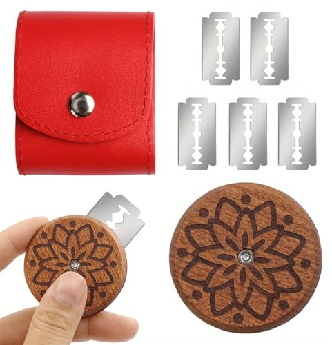 Bäckermesser,Brot Schneide Werkzeug,Teig Rasiermesser,Baguettemesser 1 Messerset und 5 Klingen,Brot Scoring Cutter,Bäcker Ritzmesser,Brot Lahm Scoring Tool,brotklinge für DIY Brotteig Muster
