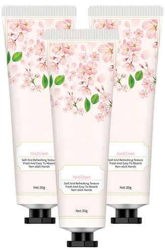 Handcreme mit Glycerin, Hand Cream, Handcreme für sehr Trockene Hände, Feuchtigkeitsspendende, Tägliche Pflege für Weiche Hande & Haut, Nicht Fettend, Damen Skincare, 30g Reisegröße