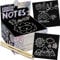 PURPLE LADYBUG Silver Holographic Scratch Art Notes for Kids - 150 Silver Sheets with 2 Styluses, DIY Creative Drawing Set, Craft Activity for Girls & Boys, Fun Birthday Gift for Teens and Adults