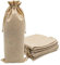 HRX Package 10 Stück Jute-Weinbeutel für 1,5 l Magnum-Flaschen, Sackleinenstoff, Likör-Flaschentaschen, Abdeckungen für Weihnachten, Hochzeit, Party (41,9 x 17,8 cm)