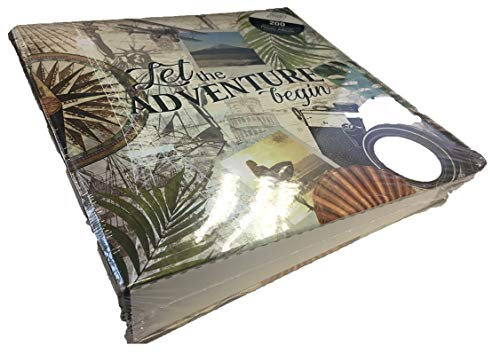 Tallon Let The Adventure Begin 6x4 Photo Album Memo Slip in Holds 200 Photos