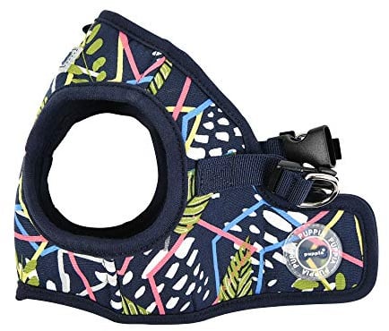 Puppia Botanical Harness B, Marineblau, L