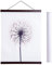 Sanauto Benjia Barre magnétique en bois pour accrocher des affiches et images - 50 x 70, 50 x 100, 50 x 75 cm, 50 x 75 cm, Noyer