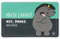 Pummel & Friends Brettchen - Grummeleinhorn - Miese Laune? Nee, danke. Hab noch. Frühstücksbrettchen aus Resopal 23,5 x 14,5 cm