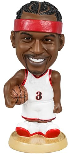 FANwenfeng Basketball Spieler Kopfschütteln Auto Dekoration Fans Charakter Modell Figurine Ornamente Desktop Ornament für Freund Freundin Student Geschenk (AI-3)