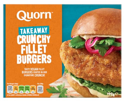 Quorn Crunchy Fillet Burger 190g