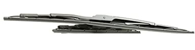 RIDEX Scheibenwischer Set Wischerblätter Satz mit Spoiler Vorne Länge 1: 625mm Länge 2: 625mm Standard Kompatibel mit BMW 7 E65, E66, E67 298W0289