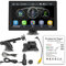 Portátil Auto Monitor Bluetooth compatible for inalámbrico Apple Carplay y Android Auto, estéreo de coche de 9 autoradio con manos libres Bluetooth/enlace de espejo/montado en el salpicadero