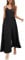 LAISHEN Jumpsuit for Women UK Playsuits Wide Leg Dressy Pants Overall Ladies Summer Casual Dungarees Romper with Pockets (Black, L)