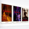 Neejaold 3-teiliges Saltburn-Film-Poster, Horror-Film, Salbburn, Leinwand-Kunst, Jacob Elordi Saltburn, Filmdrucke, 30,5 x 40,6 cm, ungerahmt