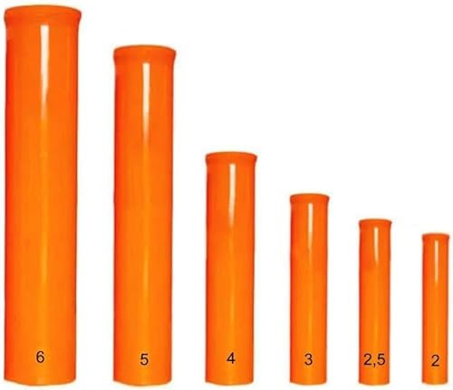 h2i Abschussrohr Mörser | Kaliber 3 | Robust & wiederverwendbar aus glasfaserverstärkten Kunststoff - GFK | Ideal für Pyrotechnik & Feuerwerke | a | Profiqualität