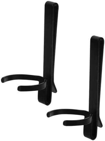 HYTROVE 2Stücke Multifunktionaler Taschenlampen Clip aus Metall Verstellbar für Verschiedene Modelle für Gürteltrage Robust und Einfach zu Bedienen Geeignet für Outdoor-aktivitäten und Reparaturen