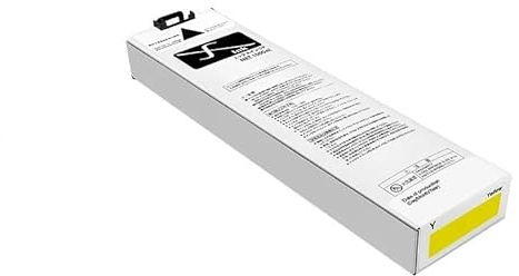 HEZHAOWH R-so Co-Color Tintenpatrone voll mit Pigment for X7200 Drucker, 1000 ml/Stück(X7200 Yellow)