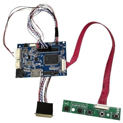 HDMI-kompatibles LVDS-LCD-Controller-Board-Kit for 1024x600, 1280x800, 1366x768, 40-polig, 1-Kanal, 6-Bit LVDS-Schnittstelle, LCD-Bildschirm