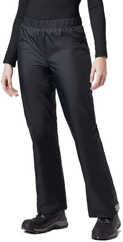 BenBoy Damen Regenhose wasserdichte Atmungsaktive Leichte Fahrrad | Überziehhose Winddicht Outdoorhose zum Skifahren Angeln Wander