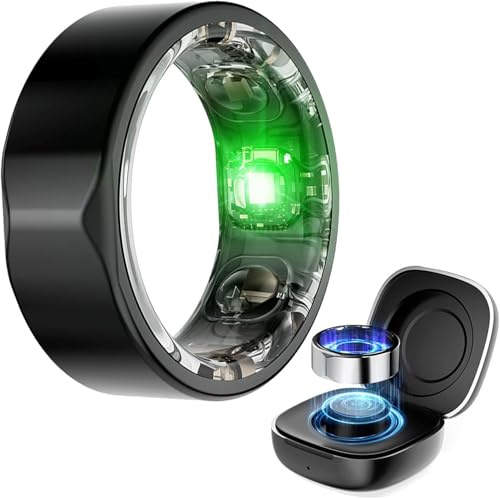 Bague de surveillance de la santé avec oxygène dans le sang, fréquence cardiaque, suivi du sommeil, étanche, pour homme et femme