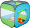 LittleTom Tente de Jardin à Boules 70x70x72cm Jouet pour Jeunes Enfants Bleu