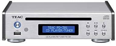 Teac PD-301DAB High End CD-Spieler inkl. DAB/UKW-Tuner, Silber