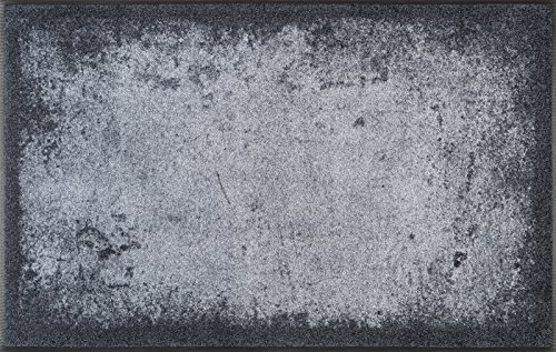 wash+dry Fußmatte, Shades of Grey 75x120 cm, innen und außen, waschbar