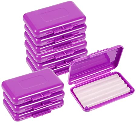 ROSENICE 10 Stücke Dental Wax für kieferorthopädie Braces Träger (Lila)