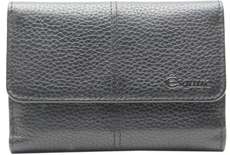 Esquire Verona Geldbörse 14 cm schwarz
