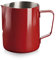 LACOR 58252 Milchkanne aus Edelstahl 18/10, rot, Rostfreier