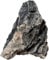 sera Rock Quartz Gray S/M 0,6 - 1,4 kg - Dunkelgrauer Naturstein mit weißen Einschlüssen