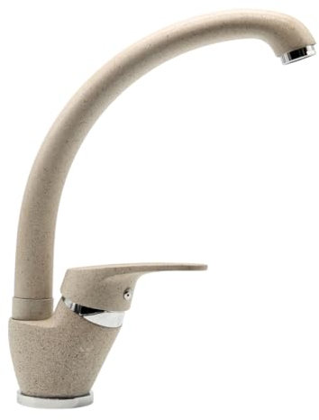 OGOMONDO Miscelatore Oslo Orientabile Ottone Colorato per Lavello Cucina