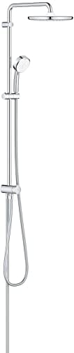 GROHE Tempesta Cosmopolitan System 250 Flex Duschsystem mit Umstellung für die Wandmontage, Chrom (26675000)