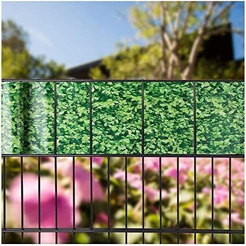 EIIDJFF Sichtschutz Garten Balkon Sichtschutz Doppelstange Seite dekorative Zäune Bildschirm Privatsphäre Streifen Zaun Balkon Terrasse 619