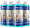 ABACUS® Fensterreiniger Hochkonzentrat 1:1000, Glasreiniger Konzentrat, Scheibenreiniger Konzentrat, Spiegelreiniger, Fensterputzmittel, Fensterwischer – Fensterreiniger Hochkonzentrat 4x 500 ml