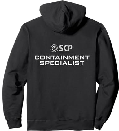 SCP Foundation Containment Specialist, Design auf der Rückseite Pullover Hoodie