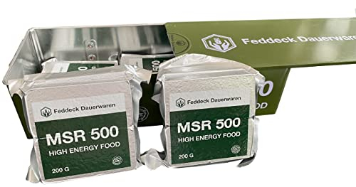 MSR 500, High Energy Food, 6 x 200 g in Metalldose