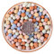 FUNAT Ceramsite Gartendekoration, dekorative Steine, Ton, Kieselsteine, Orchidee, Hydrokultur, Ton, Steine, Drainage, Wasserreinigung, 2500 g