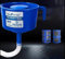 Jieotwice Separatore Olio-Acqua Filtro a Doppio Strato Imbuto Filtro Benzina Diesel Attrezzatura per La Separazione del Carburante Automobilistico con Elemento Filtrante Incorporato