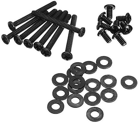 NATEFEMIN Water Cooling Radiator Fitting Long Short PC Case Fan CPU Fan Radiator Screws Fan Mounting Screw Kit for Corsair Hydro
