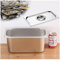 NJDQFA Rechteckig Buffet Speisenwärmer,Thermobehälter Für Speiseeis,Edelstahl Meal Prep Boxen Gastronormbehälter,1/3（32.5 * 17.5）,15cm0.8side