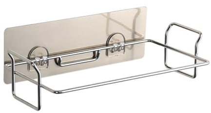 Peosaard Hanging Trash Bag Holder Stainless Steel Trash Bag Rack Wall Mounted Rubbish Bag for Kitchen, hanging trash bag