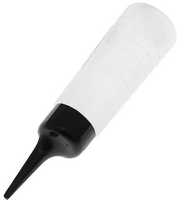 SKISUNO Empty Applicator Bottle Hair Dye Bottle Alicator Set Slant Tip Scale Applicator for Easy Mixing