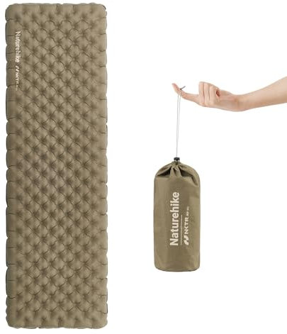 Naturehike Thermal 3,2R- Camping Isomatte Ultralight 4 Jahreszeiten (-5℃), Isomatte Luftmatratze Langlebige Hoher R-Wert, hohe Isolierung, für den Winter