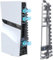 Ventilador Externo Para PS5 Pro Disc & Digital Edition, Ventilador Silencioso Para Consola De Juegos, Con Sistema De Refrigeración Eficiente Y Luz Azul, Accesorios Para Consola