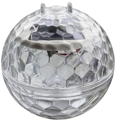 RXJMKCZ Fontaine Lumineuse Flottante Solaire à LED for Bassin - Fontaine Boule Magique étanche IP66, décoration Aquatique for Jardin
