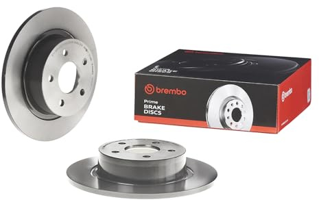 BREMBO 2x Bremsscheibe 08.A297.11 Ø278mm, Voll | Kompatibel mit: FORD TOURNEO CONNECT, TRANSIT CONNECT
