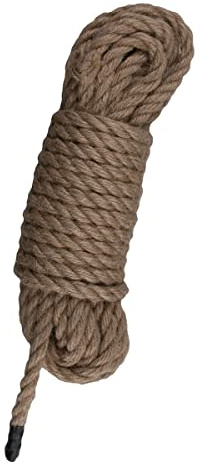 EasyToys Fetish Collection - Bondageseil aus Hanf 10 Meter- Binde dein Sub ab und beherrsche ihn oder sie - BDSMS Spielzeug