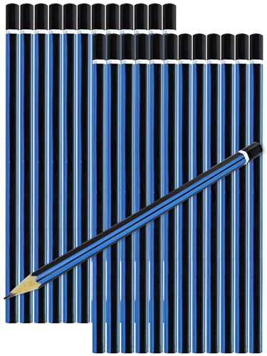 Emraw 2B Pencils Pack Bundle for Tests Exam Writing Drawing Sketching - Bulk Pack of 24 Pencil