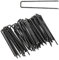 ESTEXO Heringe Erdanker Bodenanker Zeltheringe Zeltnagel Erdnagel Unkrautvlies Gartenvlies Vlies Befestigung Anker (50 Stück/unverzinkt 100 x 13 mm)