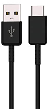 d-power Câble USB vers USB Type-C Fast Charging (1,2m) - Noir