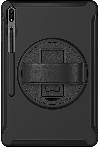 SaharaCase - Funda Protectora para Tablet Samsung Galaxy Tab S8 Ultra (2022) [Parachoques a Prueba de Choque] Resistente y Resistente Protección Antideslizante Integrado, Color Negro