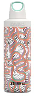 Kambukka - Thermobecher 300ml - Modell ETNA LEOPARD BRUSH - Thermobecher / Kaffeebecher to go: Easy cleaning - vakuumisoliert - Edelstahl- Hält Getränke stundenlang heiß oder kalt
